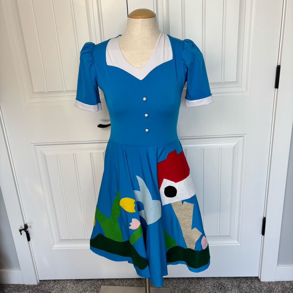 Dance Dress Blue